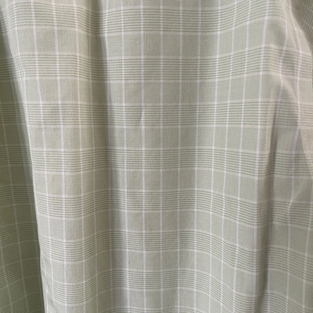 Brooks Brothers Green Plaid Traditional Fit Button Down Shirt 100% Cotton 15 2/3